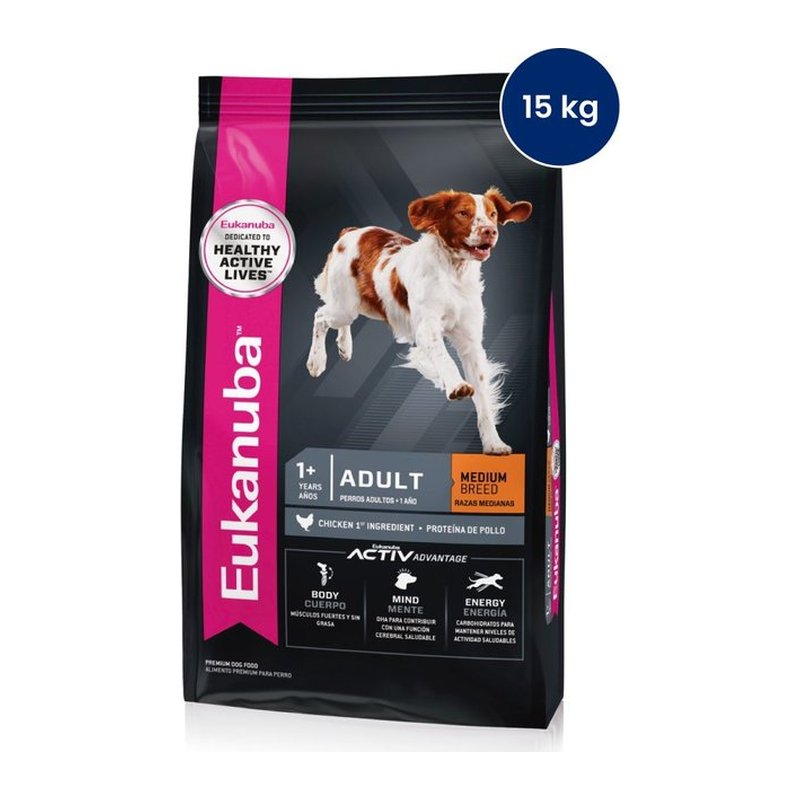 Eukanuba Adult Medium Breed 15 kg