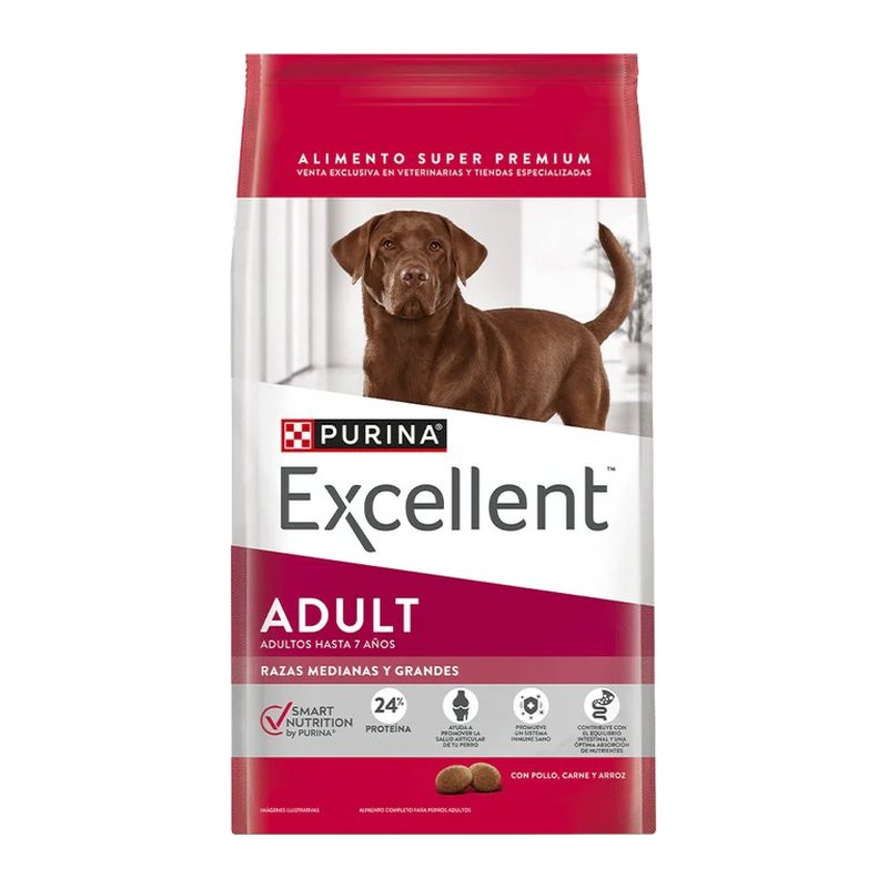 Excellent Perro Adulto Med&grand 20 kg