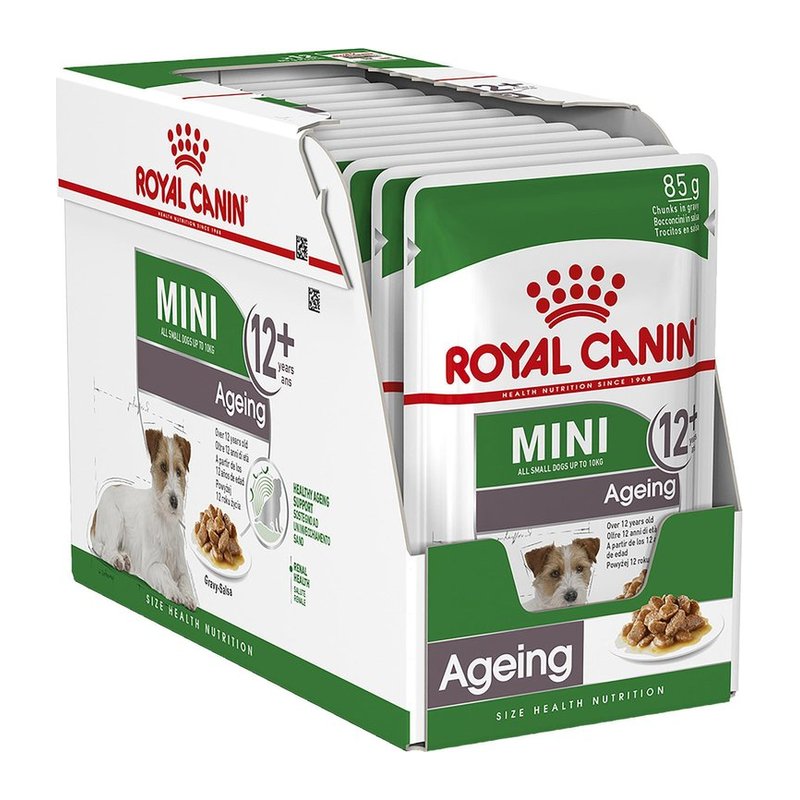 Royal Pouch Dog Mini AGEING+12 85g