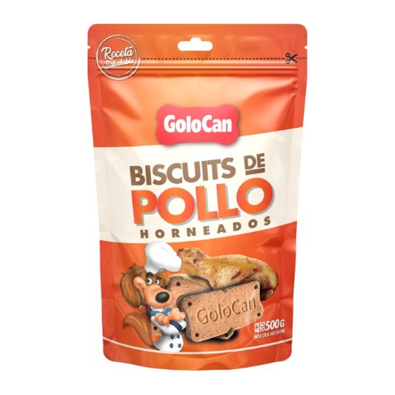 Golocan 500g Biscuits Pollo