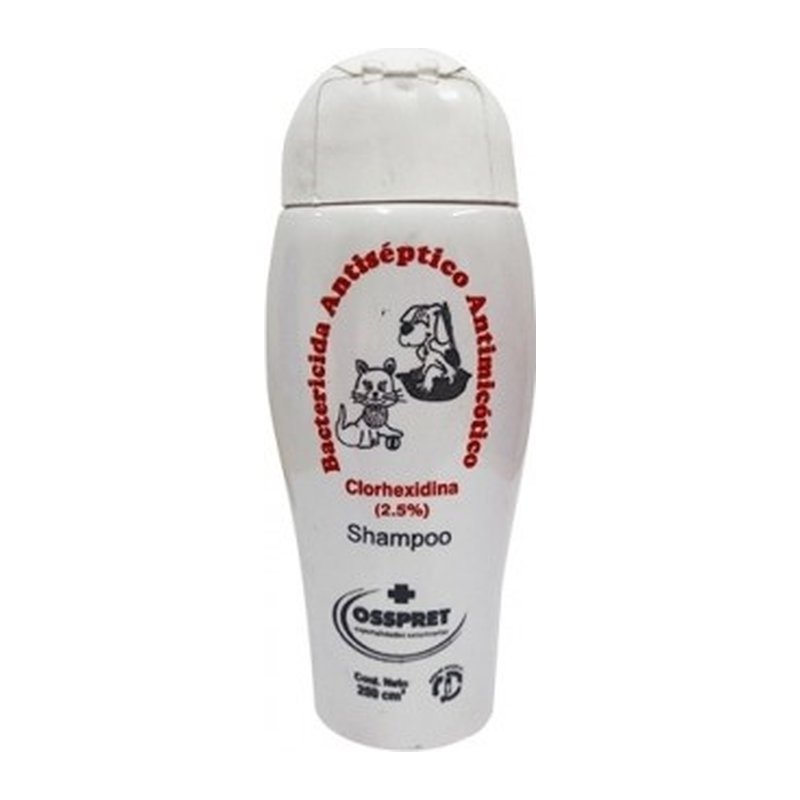 Shampoo Osspret Clorhexidina 2.5% 250ml