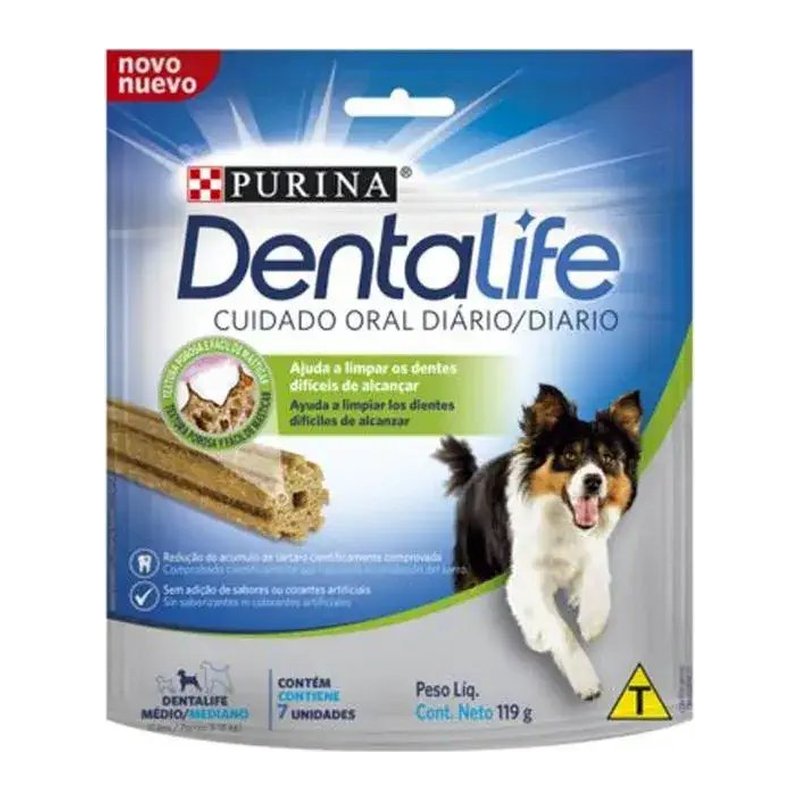 Pro Plan Dentalife Perros Razas Medianas 120g
