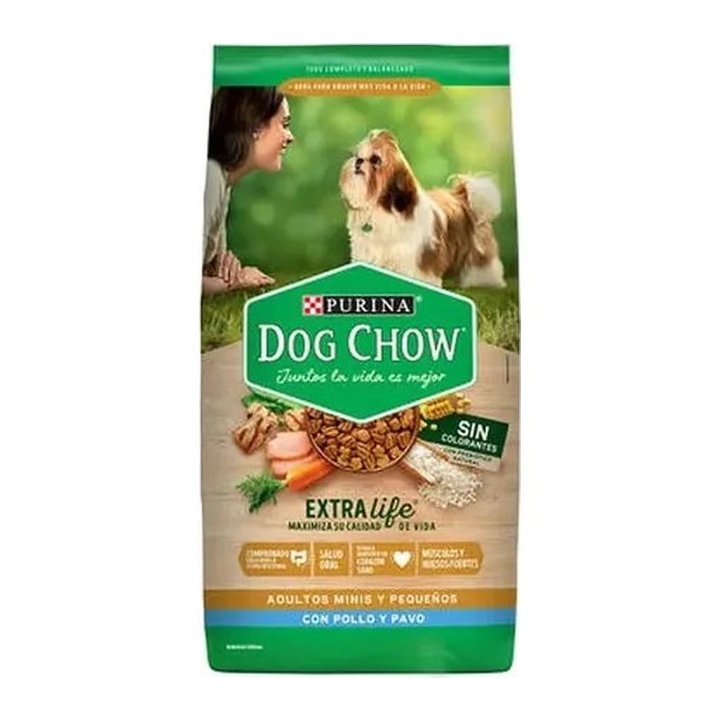 Dog-chow Adulto Raza Pequeña 3 kg Triple Protein