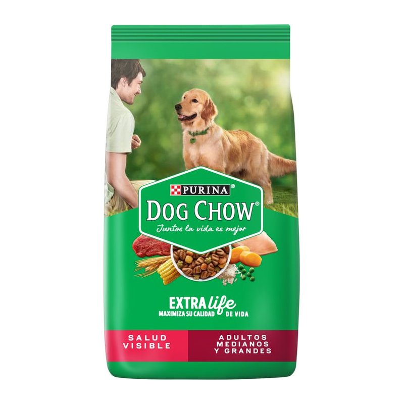 Dog-chow Adulto Raza Med-grde 3 kg Triple Protein