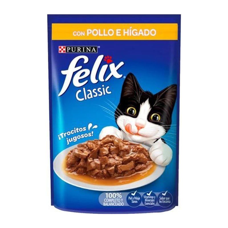 Pro Plan Pouchs Felix Pollo 85g