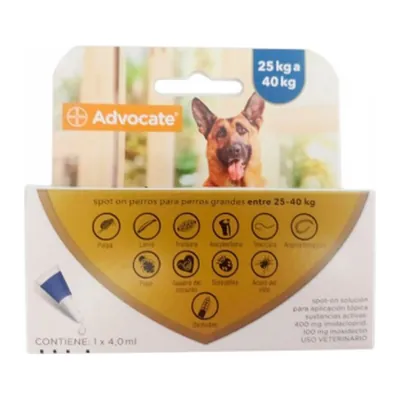 Pipeta +antip Advocateperros 25-40 Bayer