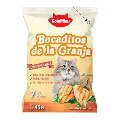 Golocan 45g Bocadito Gato Granja