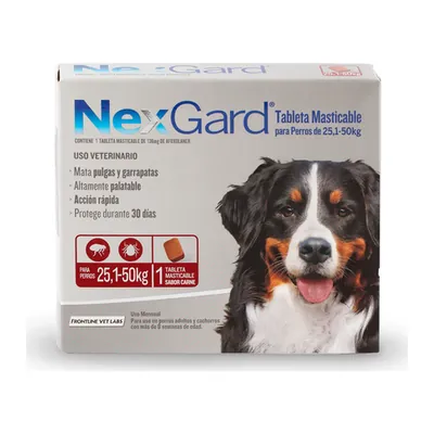 Comprimido Nexgard Perro 25-50 kg Merial