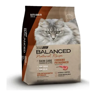 Vitalcat Natural Recipe Cordero 3 kg