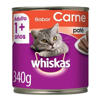 Whiskas Lata Adulto Carne