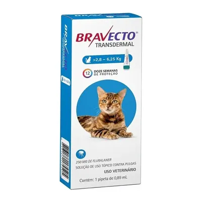 Pipeta Bravecto Gato 2.9-6.5 kg