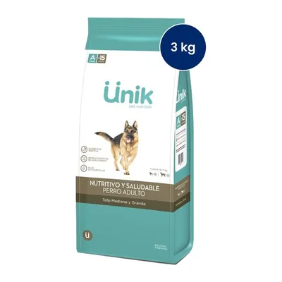 Unik Perro Adulto Med-grande 3 kg