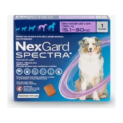 Comprimido Nexgard Spectra 15-30 kg