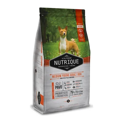 Nutrique Dog Adult Young Medium 12 kg