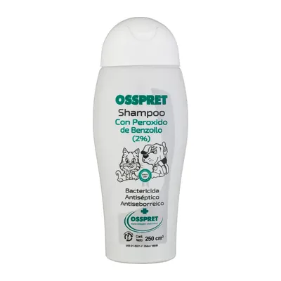Shampoo Osspret Peróxido Benzoilo 250ml